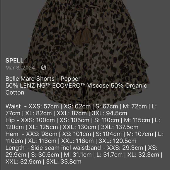Belle Mare Shorts Sz large - Picture 2 of 12